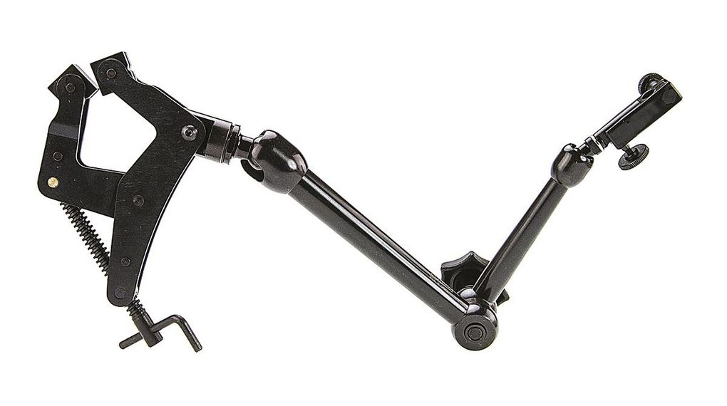 Pince mécanique avec bras, 75 x 270mm, Noir